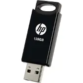 HP PNY v212w, 128 GB, USB Typ-A, 2.0, 14 MB/s, Dia, Schwarz