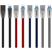 Usams U-Light Lightning-Geflechtkabel Blau/Blau 1,2 M Ipzsusb03 (Us-Sj182)