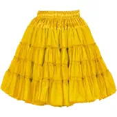 Thetru Petticoat Deluxe gelb 2-lagig