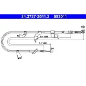 Ate Seilzug, Feststellbremse 24372720112 für Suzuki