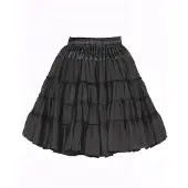 Thetru Petticoat Deluxe schwarz 2-lagig