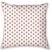 Pip studio Zierkissen Jaipur Flower Square Cushion Hellrosa (40 x 40 cm)