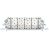 Pip studio Zierkissen Kairi Bloom Roll Cushion Hellblau (22 x 70 cm)