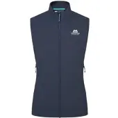 Mountain Equipment Aerotherm Weste Damen Isolationswesten Bergsport Widerstandsfähig DWR Imprägnierung Größe L blau