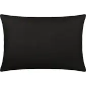 Erwin Müller Single-Jersey Kissenbezug Freising in schwarz | Gr.: 50 x 50 cm