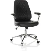 Hjh OFFICE Home Office Chefsessel THEO I Kunstleder Höhenverstellbarer Computerstuhl, Bürostuhl mit Armlehnen