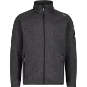 CMP Man Jacket 44Ue Nero-Glacier 60