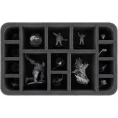 Feldherr Schaumstoffeinlage 15 Fächer für Batman Miniature Game Modelle