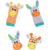 Playgro Wrist Rattle & Foot Finder Aktivitätsspielzeug, Babyspielzeug