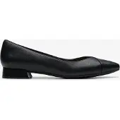 Clarks Natalyn Wunsch Schwarze Lederschuhe