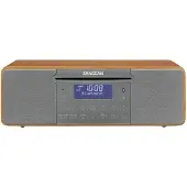 Sangean DDR-47BT, Tragbar, Digital, DAB+, FM, 14 W, klassisch, flach, Jazz, Pop, Rock, LCD