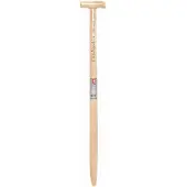 Ideal Office 650-11141 Hickory-T-Stiel 85cm dop. gebo.f.Spaten außer Rode., natur (1 Stück)
