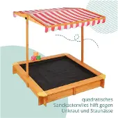 Relaxdays Sandkasten
