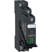 Schneider Electric RXG12P7PV Interface-Relais 1W 10A 230VAC LED Prüftaste Sockel Bügel Varistor montiert - 30 Stück