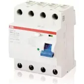 ABB F204 B-40/0.5, Fehlerstromschutzschalter, IP2X