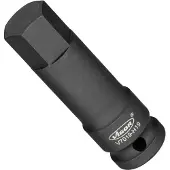 Vigor V7019-H19, Steckschlüsselbuchse, Schwarz, 1 Kopf/Köpfe, 1/2", Metrisch, 19 mm