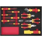 Ks Tools Werkzeug-Set Werkzeugsatz 117.6111 398mm 568mm Chrom-Vanadium-Stahl 1700g