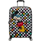 American Tourister Wavebreaker Disney Spinner 67 cm Mickey Check