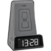 TFA 60.2033.10 ICONcharge Digitalwecker mit Induktions-Ladestation