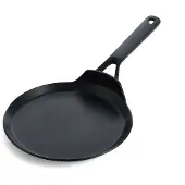 KitchenAid - Classic Forged Pancake Pan - Black - 24 cm