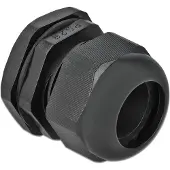 DeLOCK Kabelverschraubung PG29 10 Stück schwarz, Schwarz, Kunststoff, 10 Stück(e), PG29, 2,5 cm, IP68