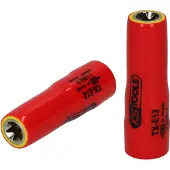 Ks Tools 3/8' Torx-E-Stecknuss mit Schutzisolierung, E6, lang ( 117.2365 )