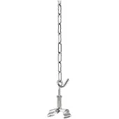 Trilux 6188900, Montageset, Zimmerdecke, Edelstahl, CE, 95 mm, 55 mm