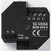 Siedle Bus-Eingangs-Modul Schwarz BEM 650-02