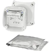 Hensel WP 0202 G, Polycarbonat (PC), Grau, 93 mm, 62 mm, 93 mm