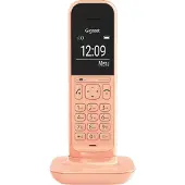 Gigaset CL390HX - Schnurloses Telefon / VoIP-Telefon mit Rufnummernanzeige - ECO DECT\GAP\CAT-iq - dreiweg Anruffunktion - Cantaloupe