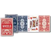 Piatnik Wheels Poker Cards a deck of 55 cards