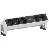 Bachmann DESK2 3x Schutzkontakt 2x ABD GST18 Inox