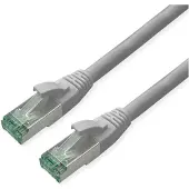 Roline RM Patchkabel Cat.6A S/FTP (PiMF), grau, 5 m