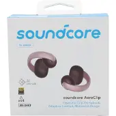 Anker Soundcore AeroClip pink, Kabellos, Anrufe/Musik/Sport/Alltag, Kopfhörer, Pink