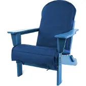 Aspero Gartenstuhl Adirondack mit Auflage