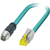 Phoenix Contact NBC-MSX/ 5.0-94F/R4AC SCO Netzwerkkabel 5 m Cat6a S/FTP (S-STP) Blau