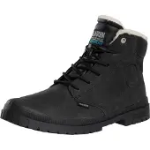 Palladium SP20 Cuff Leder WP Stiefel, Schwarz 44.5 EU