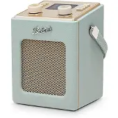 Roberts Revival Mini 2, Tragbar, Analog & Digital, DAB, DAB+, FM, LCD, 3,5 mm, Mintfarbe