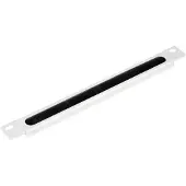 Equip 10" Kabeldurchführung mit Bürsteneinsatz, 1U grau