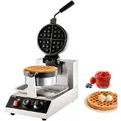 Vevor wafelijzer wafel broodrooster elektrische grill 1300W wafelijzer 220V contactgrill