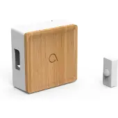 Avidsen Verdrahteter Klingelknopf Bamboo im Ökodesign - - 102506