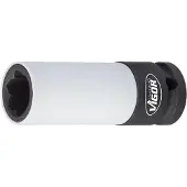 Vigor Schlagschrauber Steckschlüsseleinsatz, MERCEDES-BENZ, 1/2 (12,5 mm) Vierkant hohl, Radschrauben Hybrid Sonderprofil, SW 17 mm