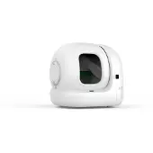 Petkit PURA MAX 2, Katze, Selbstreinigendes Katzenklo, Weiß, Kunststoff