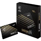 MSI Spatium S270 SATA 2.5 960GB, 960 GB, 2.5", 500 MB/s, 6 Gbit/s