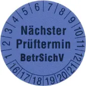 Fluke Prüfetiketten 30mm 1239 BEHA-AMPROBE 250 Stück 1239 (2145963)