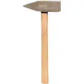 Ks Tools BRONZEplus Schlosserhammer 2000 g, mit Hickorystiel