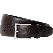 Hackett London für Herren. HM4100065 Brauner Kieselstein-Ledergürtel (32), Klassisch