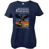 Dungeons & Dragons Shirt "- Expert Rulebook Girly Tee" in Blau | Gr.: L