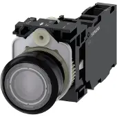 Siemens Drucktaster 1f kl rnd Ř22mm 1S 1Ö 1W 3SU1106-0AB70-1FA0
