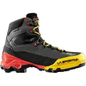 La Sportiva Aequilibrium LT GTX, Mountaineering, Man, Shoes, High Cut, K00Y00 Black/Yellow, 38.5 -